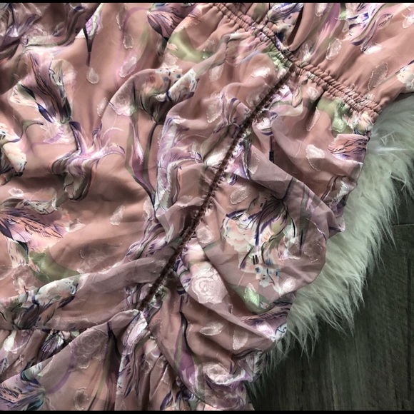 FoxieDox Lilac Floral Dress - Picture 5 of 6